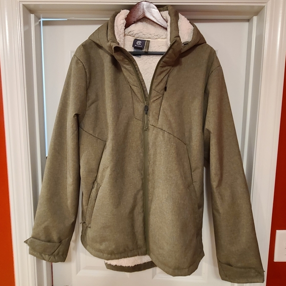 Champion C9 Men's Sherpa Hooded Softshell Jacket - Large, green - Picture 3 of 6